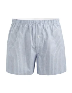 Celio Caleçon 100% coton - marine^Homme Caleçons