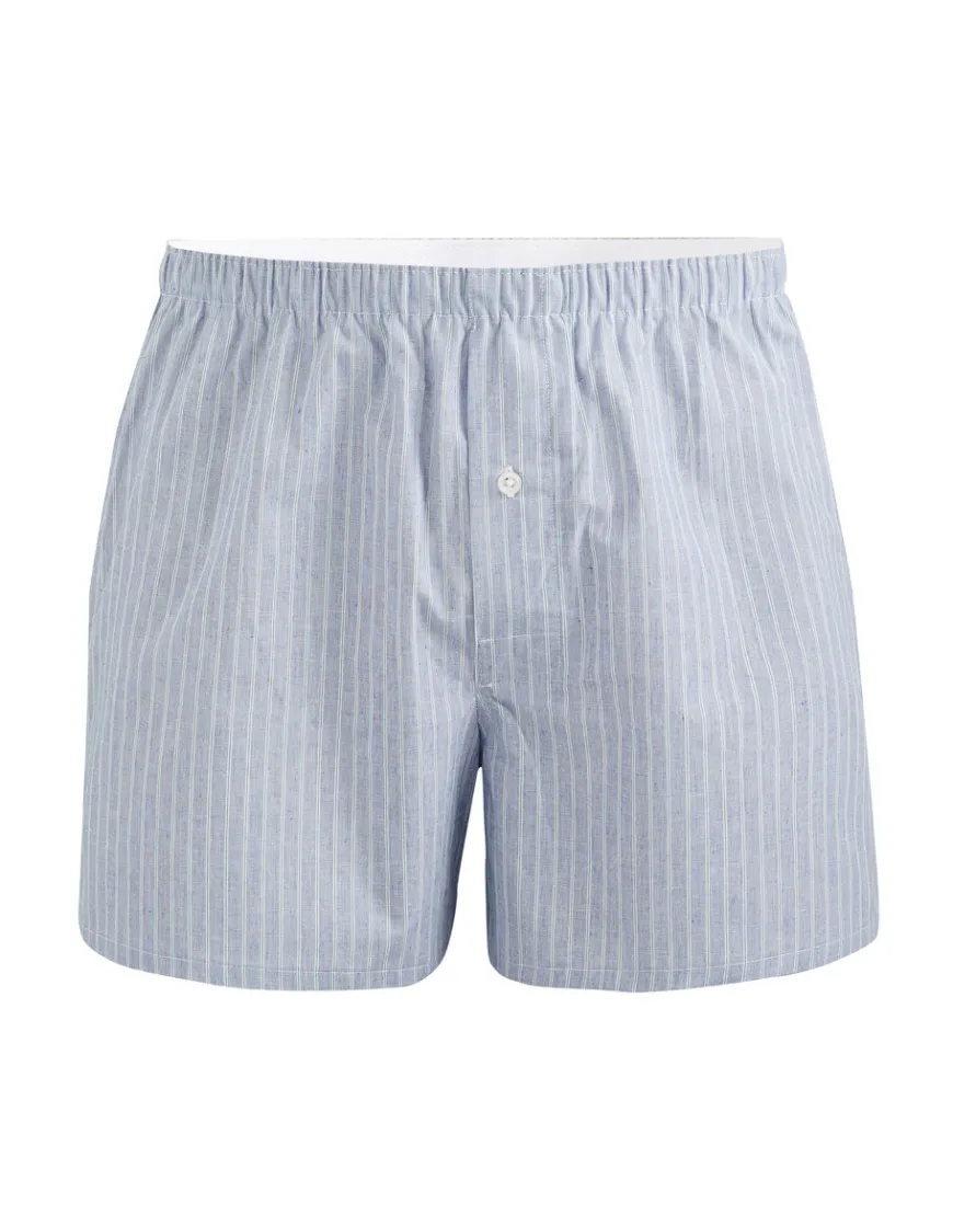 Celio Caleçon 100% coton - marine^Homme Caleçons