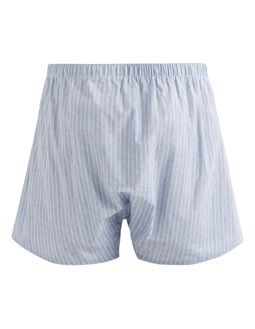 Celio Caleçon 100% coton - marine^Homme Caleçons