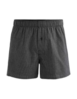 Celio Caleçon 100% coton à petits carreaux -^Homme Caleçons