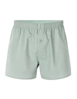 Celio Caleçon 100% coton uni - bleu^Homme Caleçons