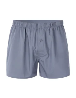 Celio Caleçon 100% coton uni - gris bleu^Homme Caleçons