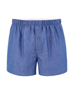 Celio Caleçon uni 100% coton - foncé^Homme Caleçons