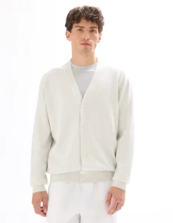 Celio Cardigan 100% coton - blanc^Homme Pulls|Gilets Et Cardigans