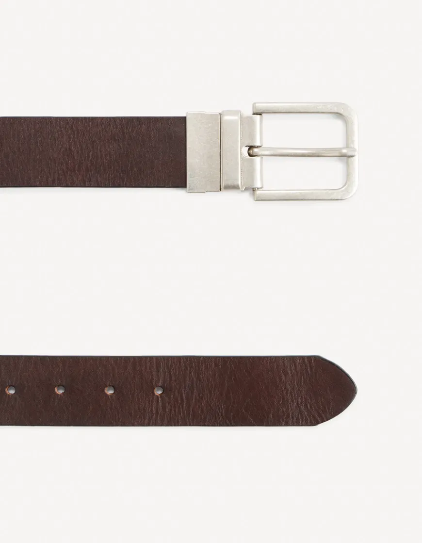 Celio Ceinture boucle vintage - marron^Homme Ceintures|Accessoires