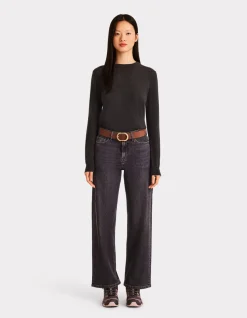 Celio Ceinture en cuir colorée - marron^Femme Ceintures