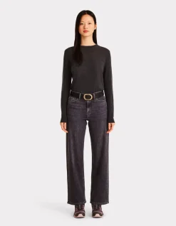 Celio Ceinture en cuir unie -^Femme Ceintures