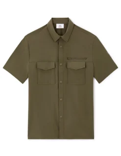 Celio Chamonix-Mont-Blanc - Chemise kaki^Homme Collabs