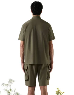 Celio Chamonix-Mont-Blanc - Chemise kaki^Homme Collabs