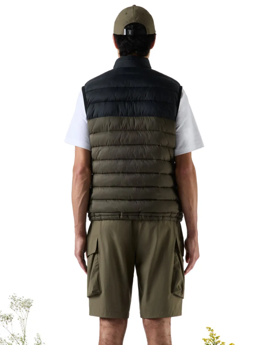Celio Chamonix-Mont-Blanc - Doudoune sans manches kaki^Homme Collabs
