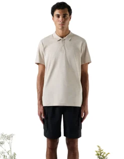 Celio Chamonix-Mont-Blanc - Polo beige^Homme Collabs