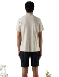 Celio Chamonix-Mont-Blanc - Polo beige^Homme Collabs