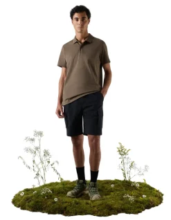 Celio Chamonix-Mont-Blanc - Polo kaki^Homme Collabs