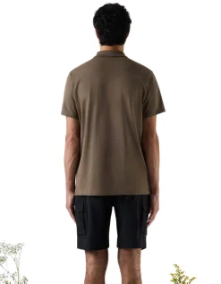Celio Chamonix-Mont-Blanc - Polo kaki^Homme Collabs