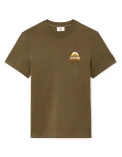 Celio Chamonix-Mont-Blanc - T-shirt kaki^Homme T-Shirts|Collabs