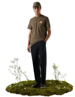 Celio Chamonix-Mont-Blanc - T-shirt kaki^Homme T-Shirts|Collabs