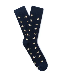 Celio Chaussettes à motifs canard - marine^Homme Chaussettes