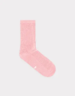 Celio Chaussettes courtes en coton - rose^Femme Chaussettes