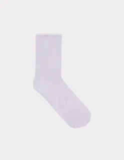 Celio Chaussettes courtes en lurex - violet^Femme Chaussettes