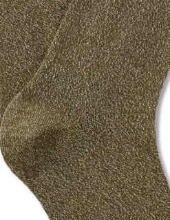 Celio Chaussettes courtes en lurex - vertes^Femme Chaussettes
