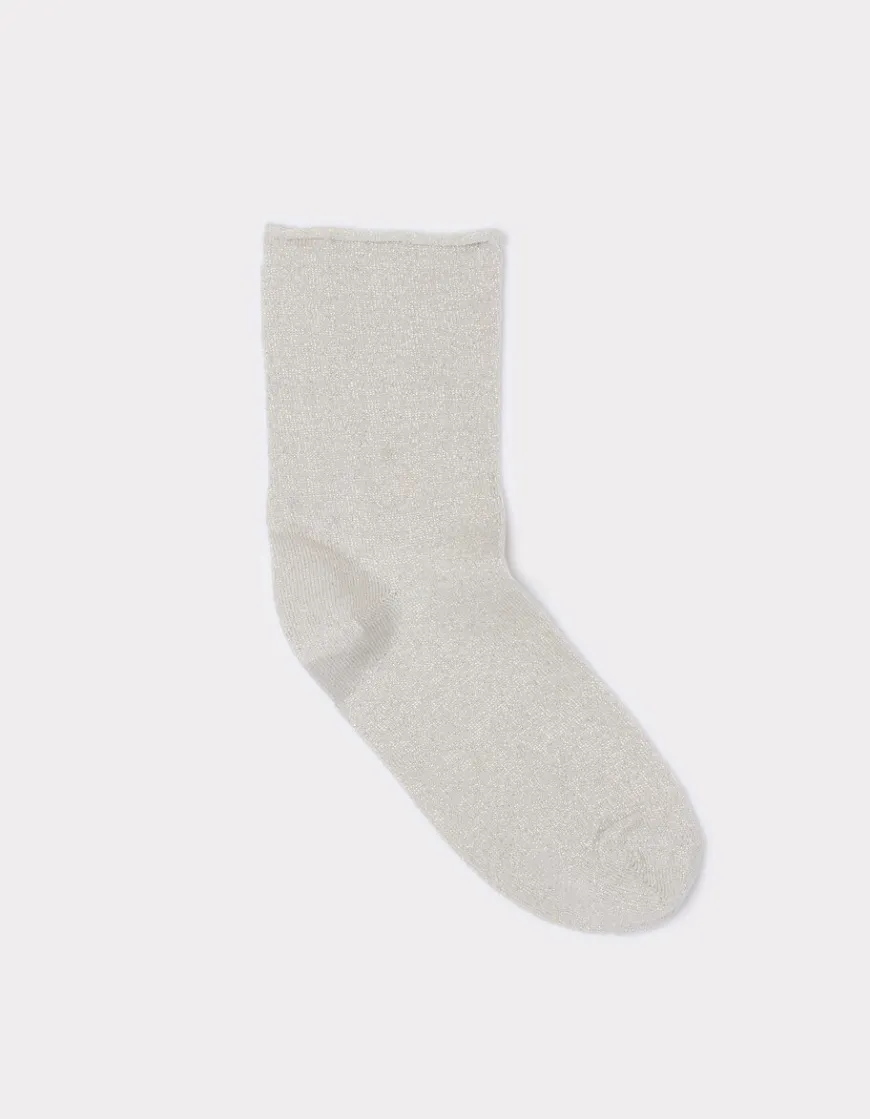 Celio Chaussettes courtes pailletées -^Femme Chaussettes