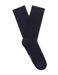 Celio Chaussettes hautes coton - marine^Homme Chaussettes