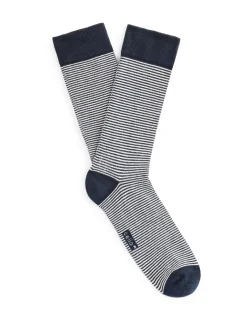 Celio Chaussettes hautes coton - marine^Homme Chaussettes