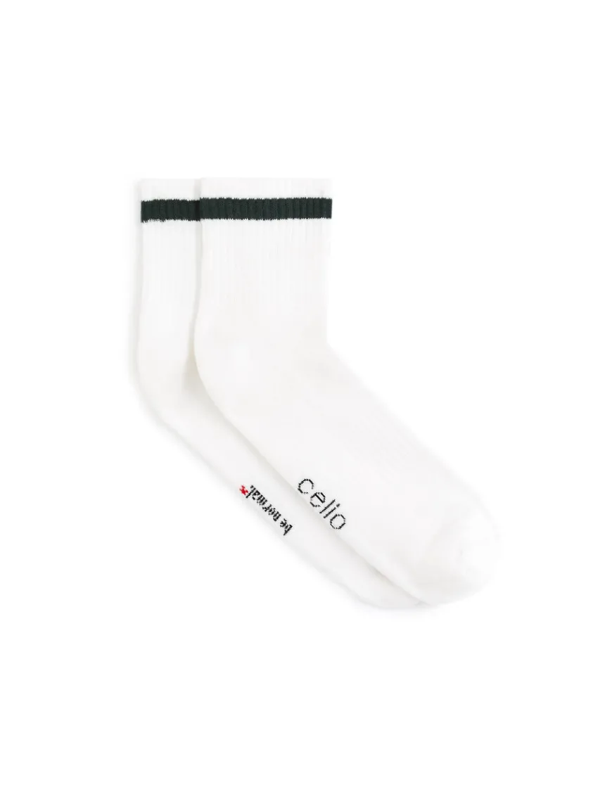 Celio Chaussettes sport mi-hautes coton stretch - he^Homme Chaussettes