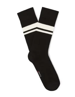 Celio Chaussettes tige haute sport à rayures 100% coton^Homme Chaussettes|Collabs