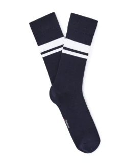 Celio Chaussettes tige haute sport en coton stretch - marine^Homme Chaussettes|Collabs