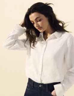 Celio Chemise 100% Lin -^Femme Les Meilleures Ventes|Les Essentiels Aux Meilleurs Prix
