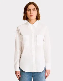 Celio Chemise en popeline oversize -^Femme Chemises & Blouses