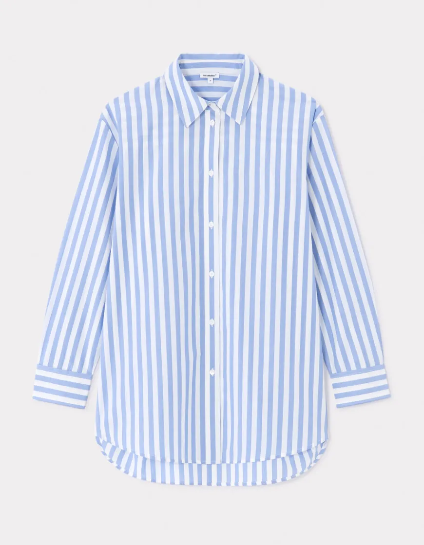 Celio Chemise en popeline rayé -^Femme Loungewear|Les Essentiels Aux Meilleurs Prix