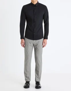 Celio Chemise extra slim coton stretch -^Homme Chemises|Chemises Habillées