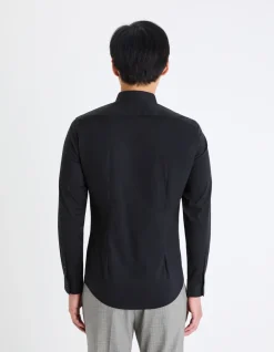Celio Chemise extra slim coton stretch -^Homme Chemises|Chemises Habillées