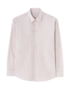 Celio Chemise loose à fines rayures 100% coton -^Homme Chemises