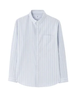 Celio Chemise loose en oxford rayé -^Homme Chemises
