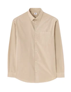 Celio Chemise loose unie 100% coton - beige^Homme Chemises