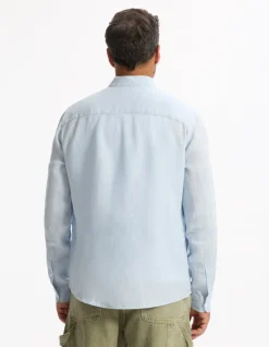 Celio Chemise regular 100% lin -^Homme Chemises|Sélection Lin