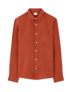 Celio Chemise regular 100% lin -^Homme Chemises|Sélection Lin