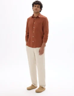 Celio Chemise regular 100% lin -^Homme Chemises|Sélection Lin
