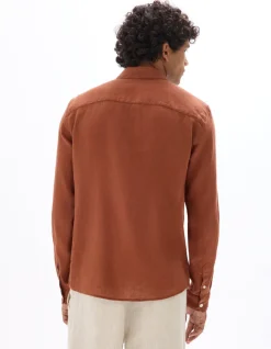 Celio Chemise regular 100% lin -^Homme Chemises|Sélection Lin