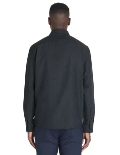 Celio Chemise regular à pois 100% coton - marine^Homme Chemises
