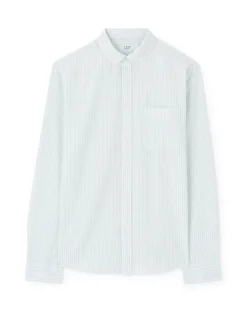 Celio Chemise regular à rayures 100% coton - vert^Homme Chemises