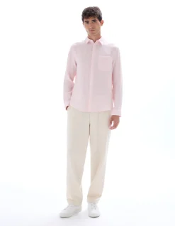 Celio Chemise regular casual 100% lin -^Homme Chemises|Sélection Lin