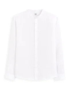 Celio Chemise regular col mao 100% lin -^Homme Chemises|Sélection Lin