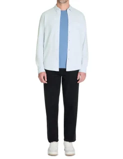Celio Chemise regular coton piqué stretch -^Homme Chemises