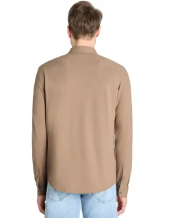 Celio Chemise regular coton piqué stretch -^Homme Chemises