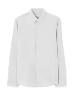 Celio Chemise regular effet satiné 100% coton - gris^Homme Chemises