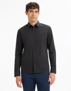 Celio Chemise regular en coton stretch -^Homme Chemises|Chemises Habillées